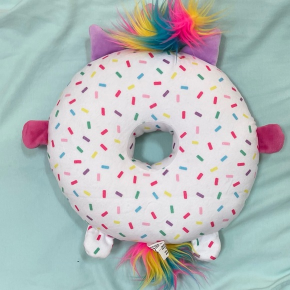 Pikmi pops surprise stuffed plush rainbow unicorn donut 11” 💖💜 - Picture 6 of 8
